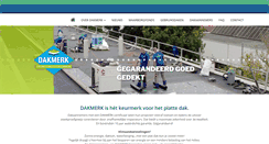 Desktop Screenshot of dakmerk.nl